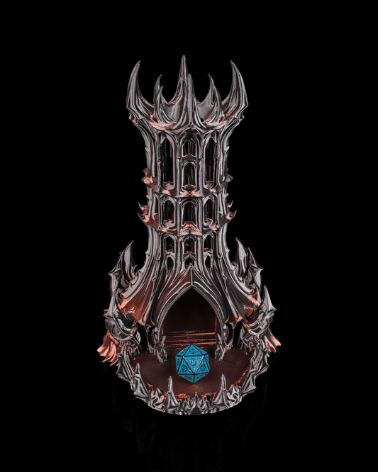 Obsidian Citadel dice tower