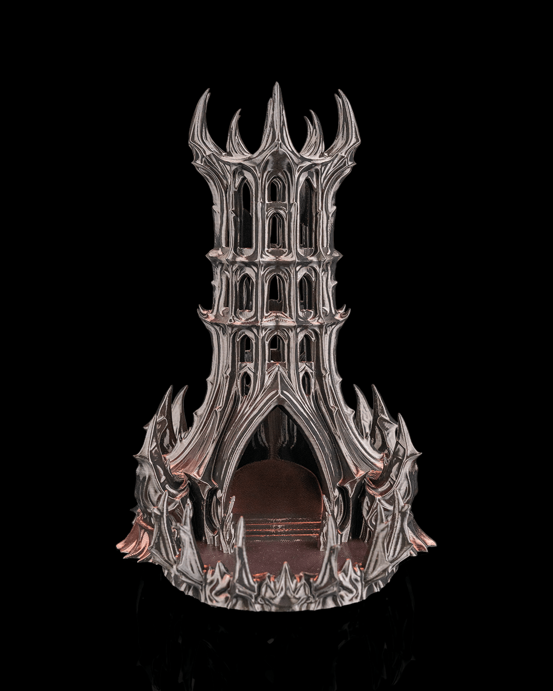 Obsidian Citadel dice tower