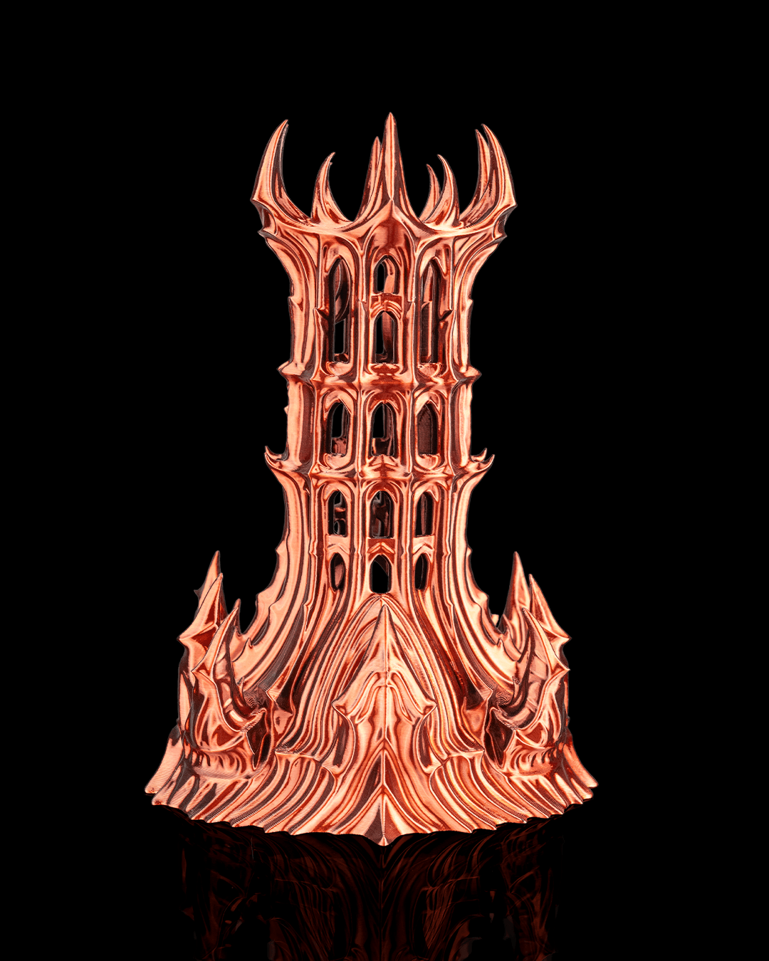 Obsidian Citadel dice tower