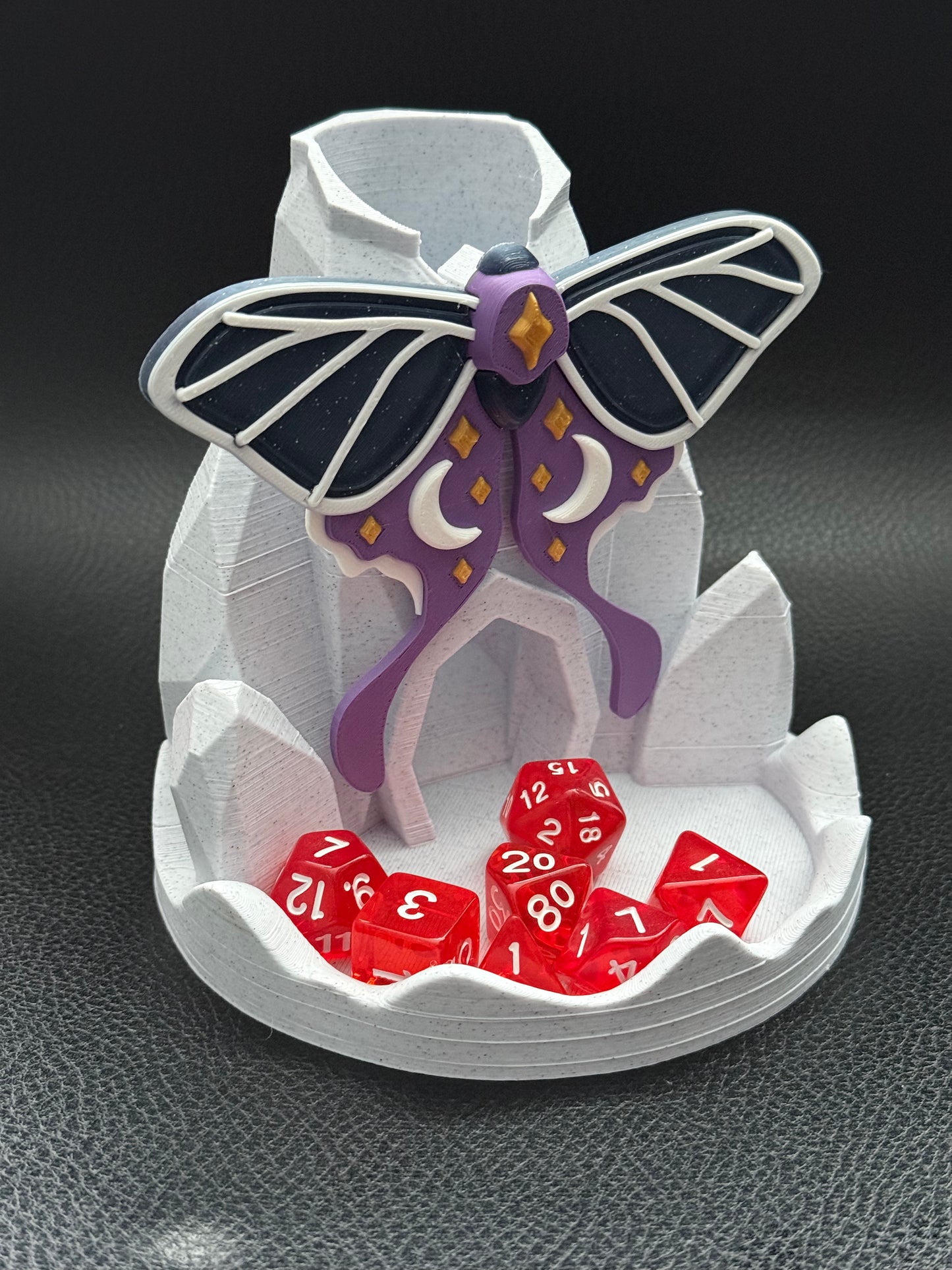 Lunar Moth dice tower