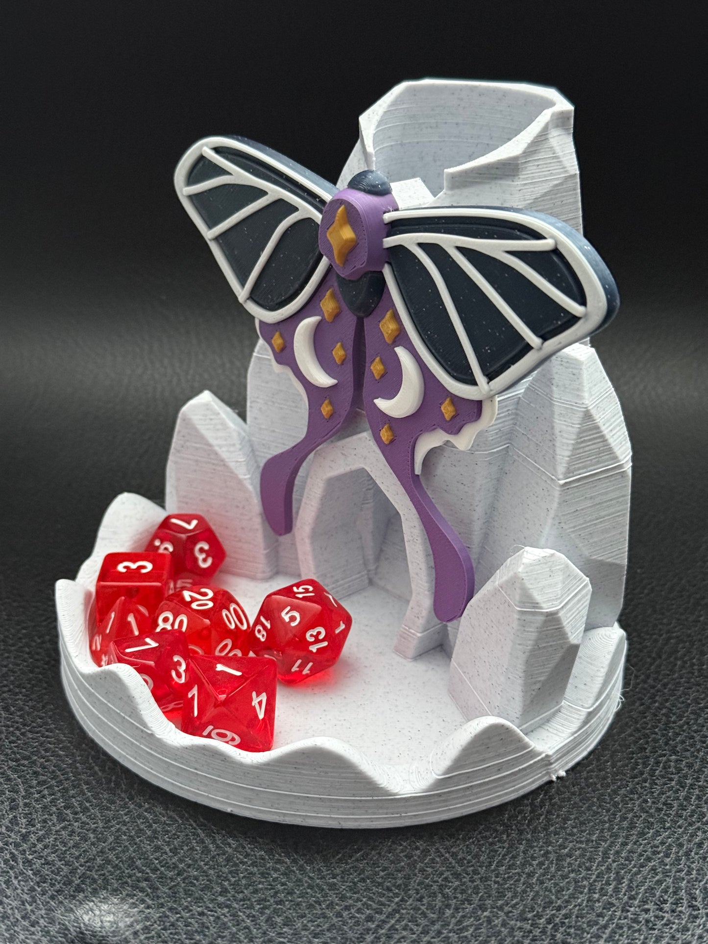 Lunar Moth dice tower