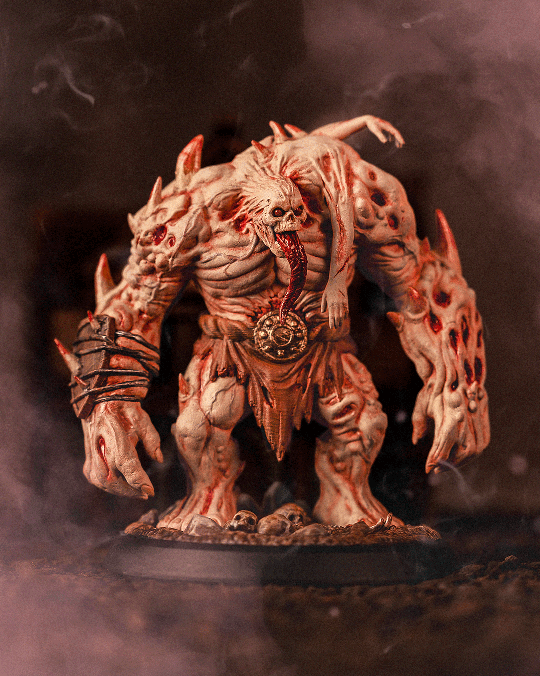 Flesh Golem, primed grey