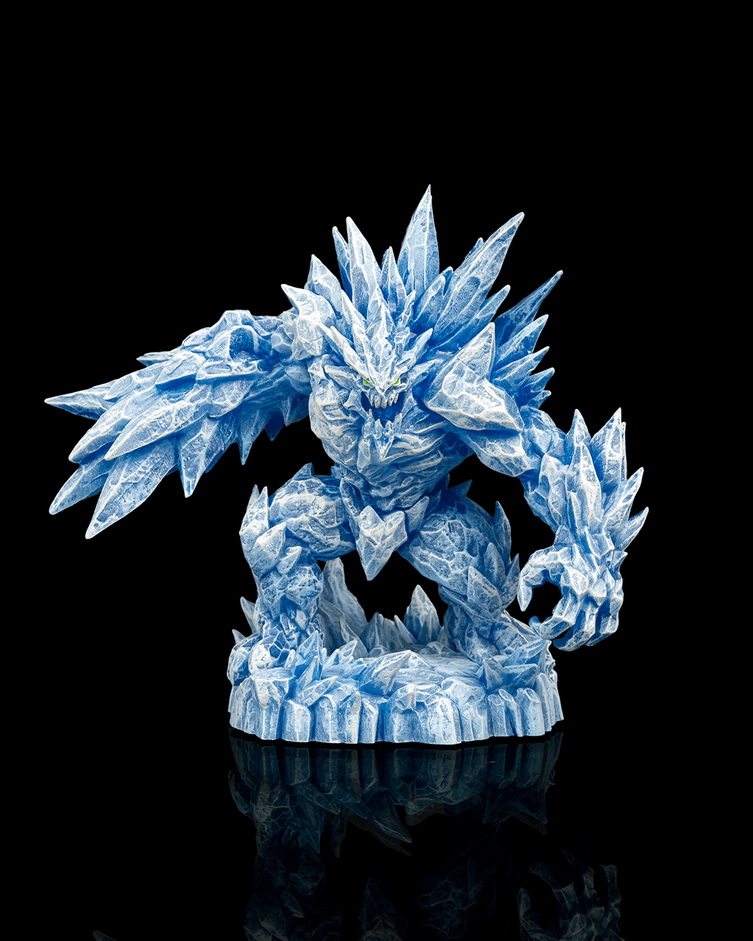 Glacier Golem, primed grey
