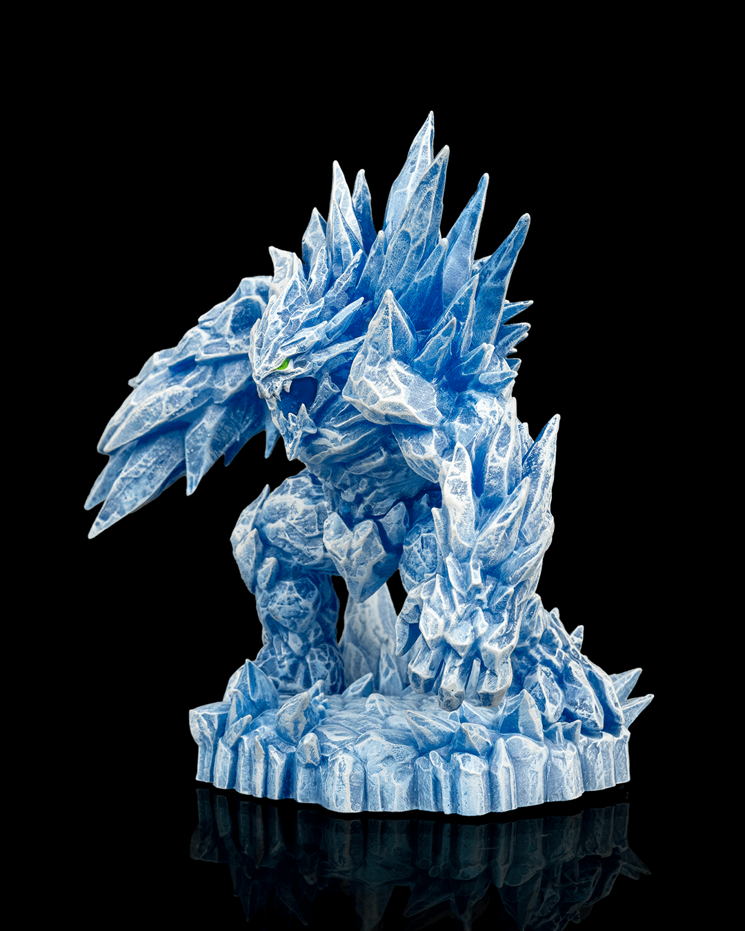 Glacier Golem, primed grey