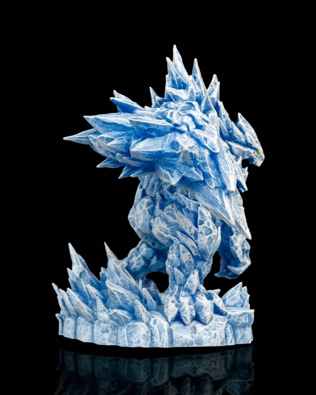 Glacier Golem, primed grey