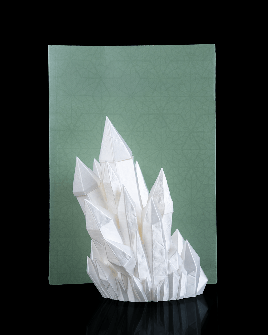 Crystal Bookend and marks