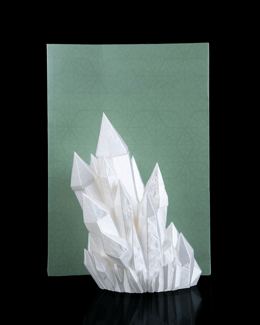 Crystal Bookend and marks