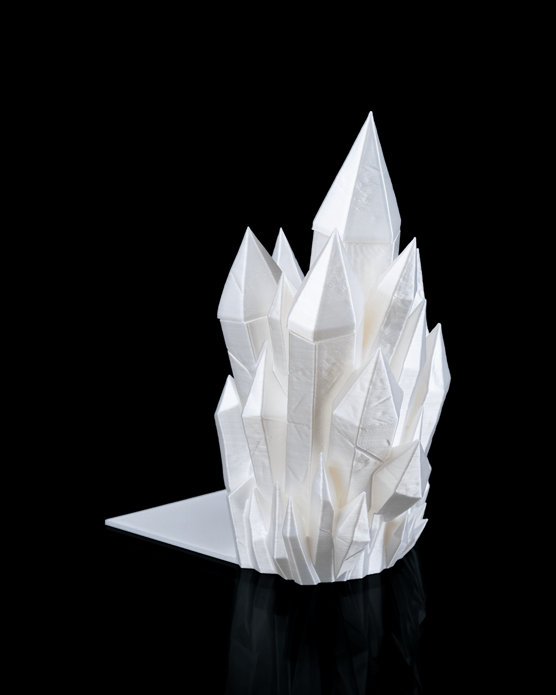 Crystal Bookend and marks