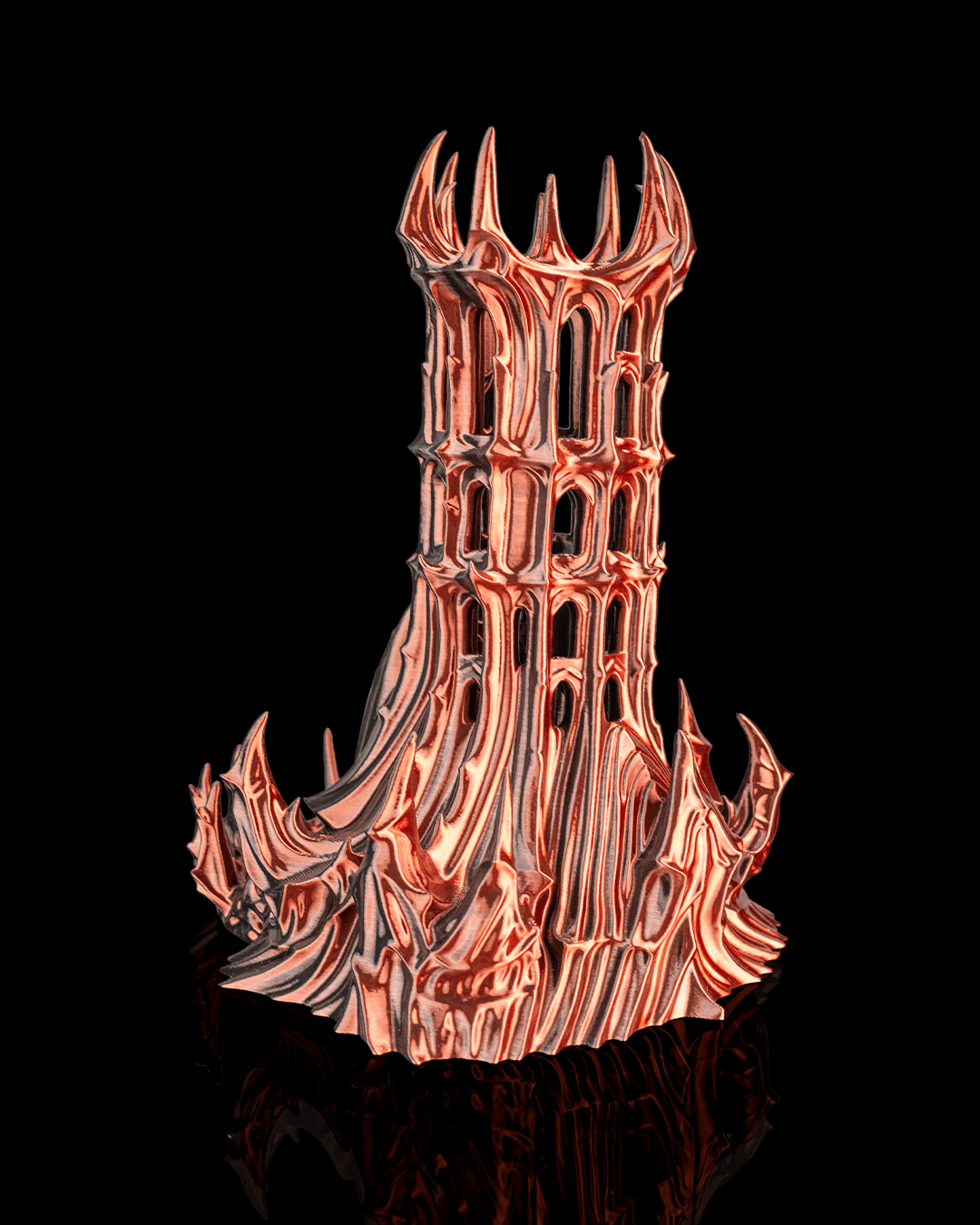 Obsidian Citadel dice tower