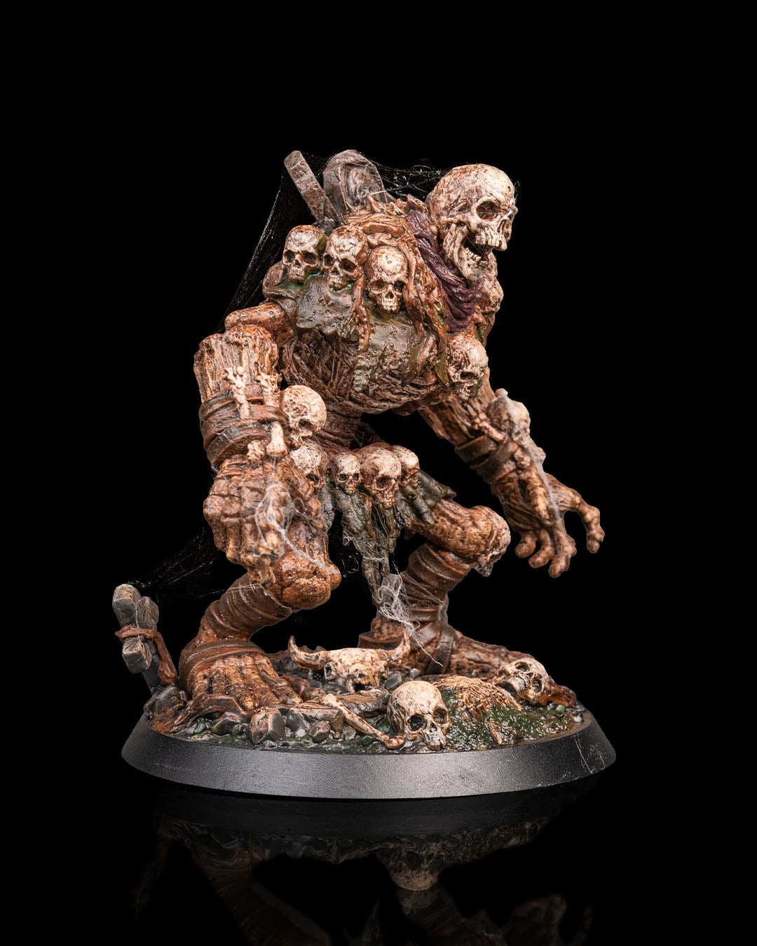 Thombstone Golem, primed grey