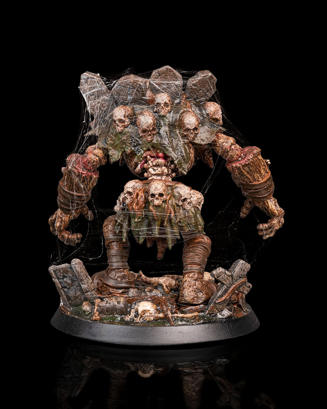 Thombstone Golem, primed grey