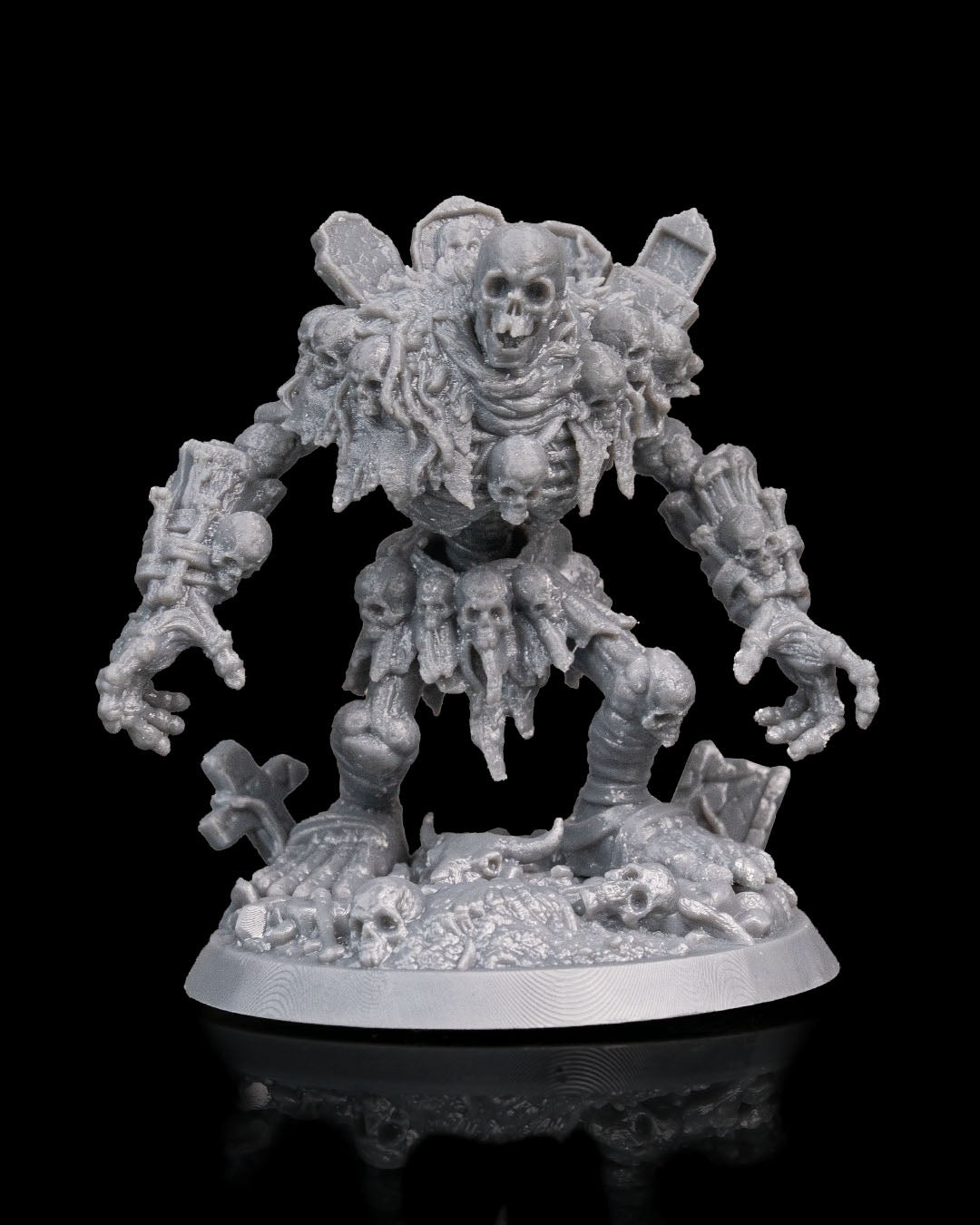 Thombstone Golem, primed grey