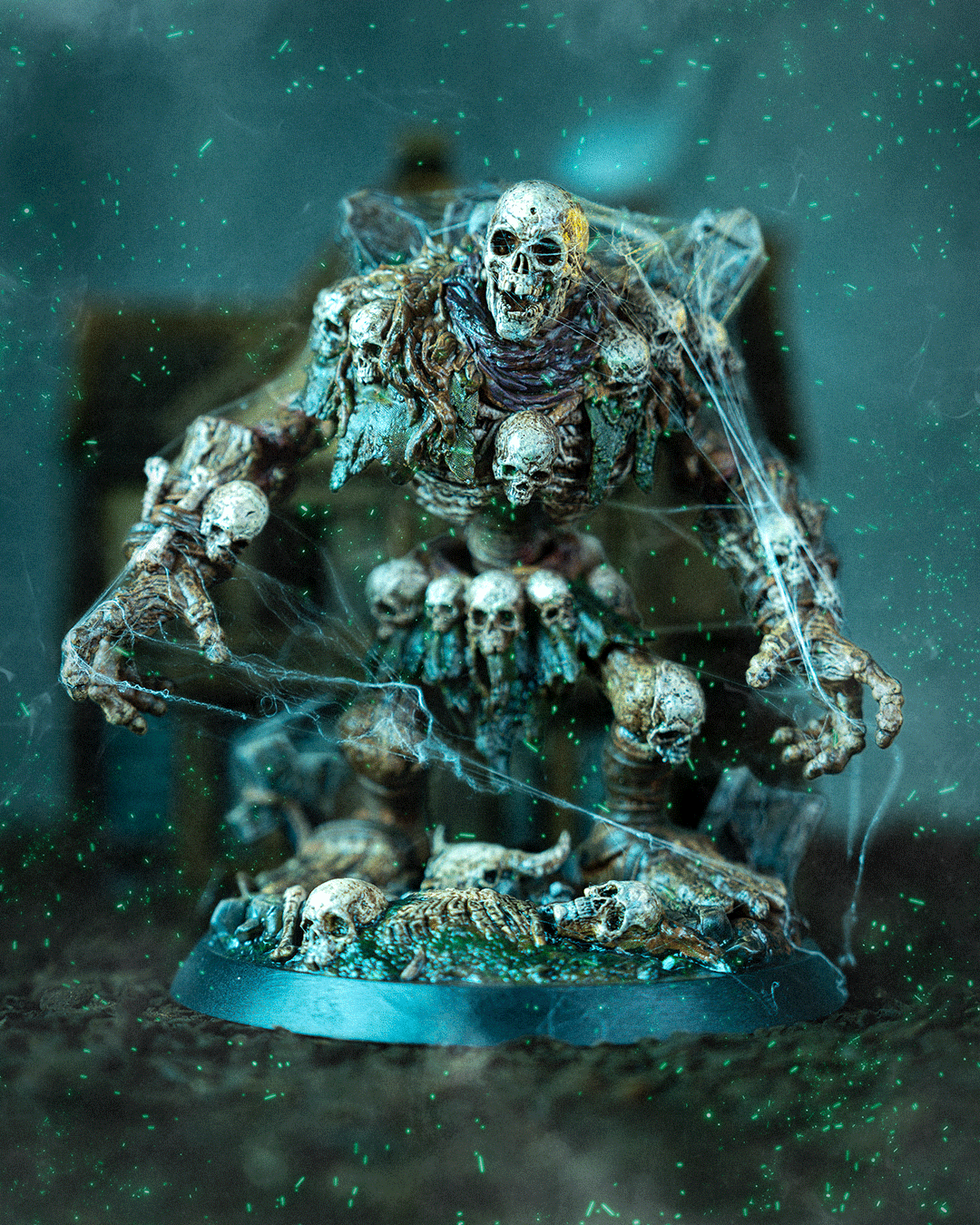 Thombstone Golem, primed grey